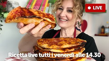 Pizzette rosse come quelle del forno, non le comprerai più 🍕 LIVE