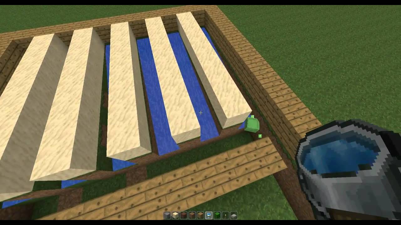 Minecraft [TUTO] : Comment faire une usine automatique de cactus - YouTube