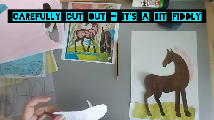 Animal Collage - Tracey English Technique