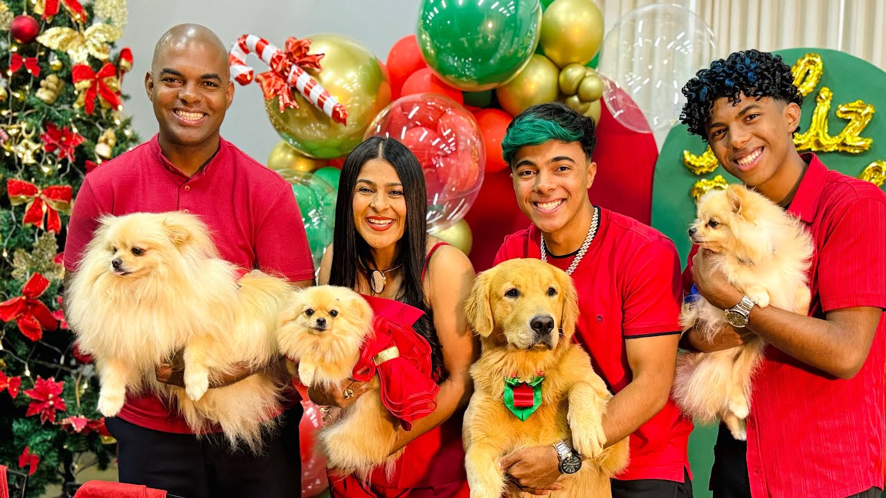 AMIGO SECRETO NO NATAL DOS MENDES 🎄 😃👏😂 Quem ganhou o melhor presente? 😂