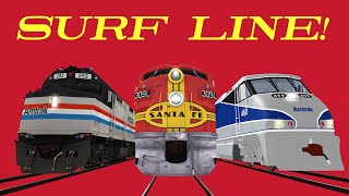 The Surf Line A historia de sucesso ferroviario dos Estados Unidos