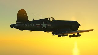 War Thunder F4U CORSAIR Cinematic Battle - Whistling Death 🔥 screenshot 2
