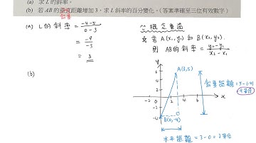 F3_2ndExam_EX Q18.mp4 TSA-MS13-2 直線的坐標幾何（斜率）