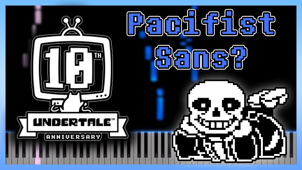 Song That Plays When Somebody Verses Sans [Piano Cover] - Undertale 10th Anniversary OST