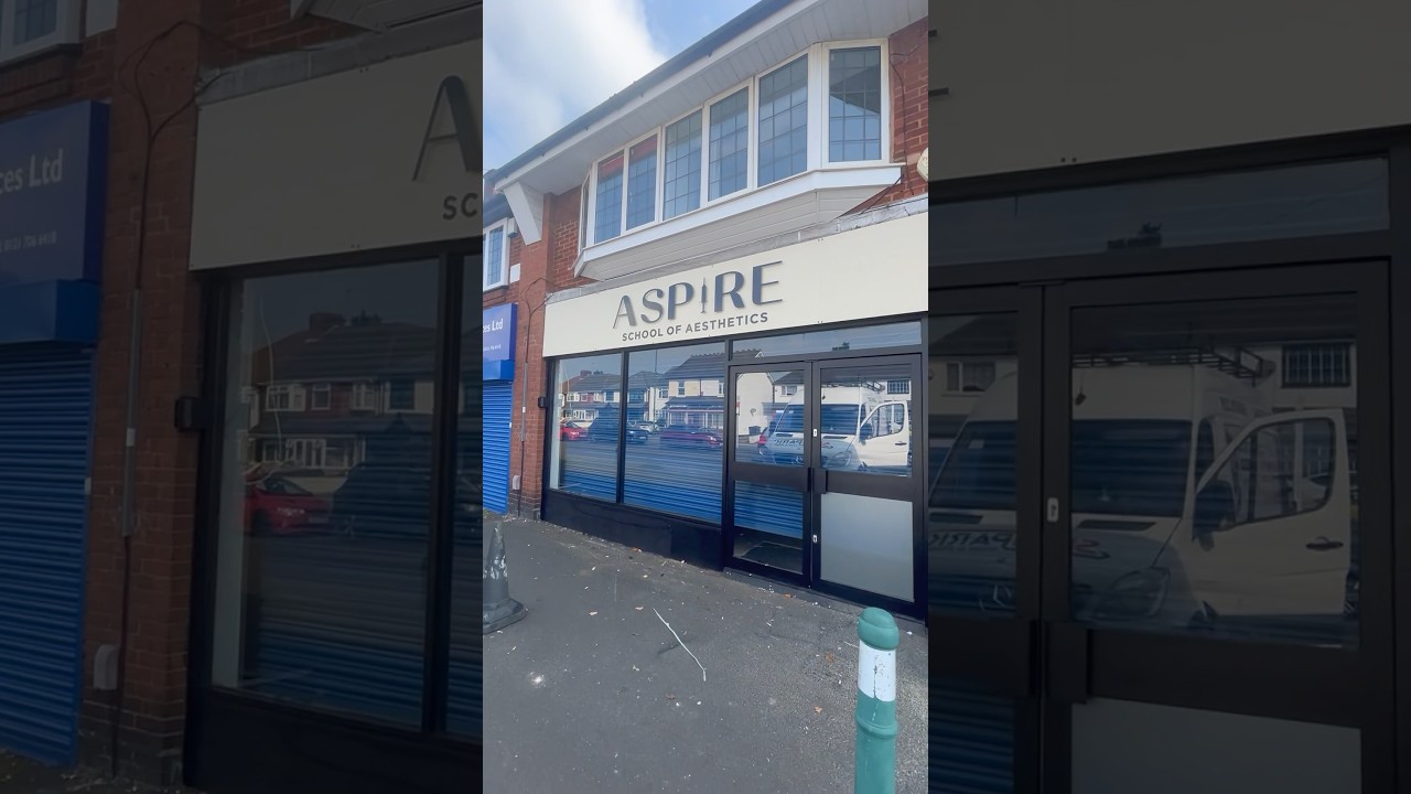 Excited to reveal our latest 2D sign creation for Aspire - School of Aesthetics! 