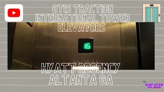 OTIS traction international tower elevators Hyatt regency altanta GA