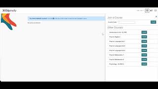 Instructions to sign in to Edgenuity and self-enroll intro middle school courses