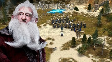 Erebor full pressure on both sides  | 1v1 | Age of the Ring Mod 9.1