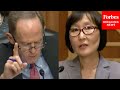 'In Your Words, And I Quote...': Toomey Confronts Saule Omarova Over 'Disturbing' Writings