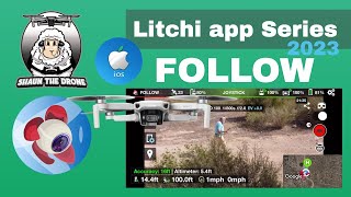 How to tutorial Litchi app Follow DJI Mini 2 #shaunthedrone