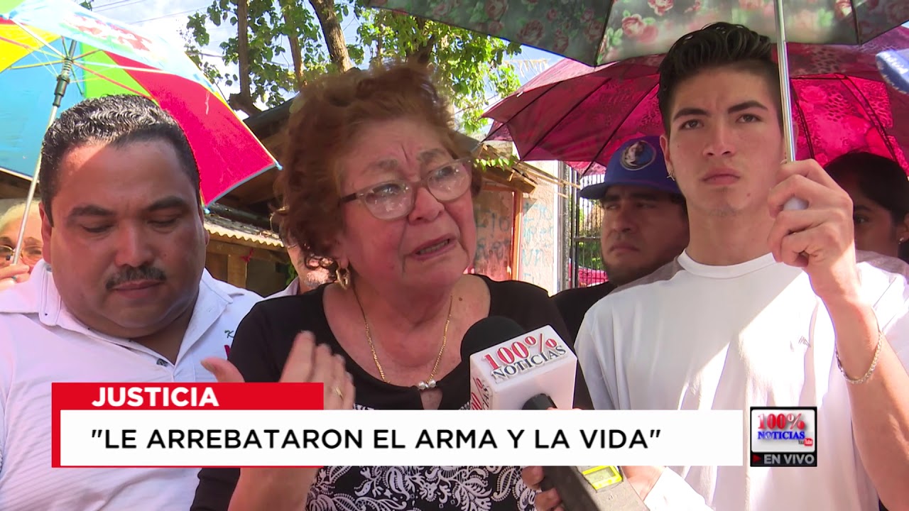 tv kanalları Le arrebataron el arma y la vida, aseguran familiares de vigilante asesinado