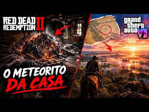 O Mistério do METEORITO em RDR2 e Área da Propaganda do GTA VI ☄️ | RDR2