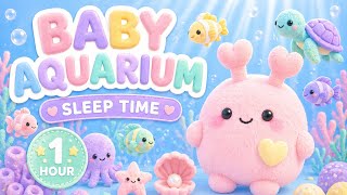 Baby Aquarium Sleep Time 🐠 Relaxing Fish Ocean Animation for Babies (1 Hour) | Cloudelings screenshot 5