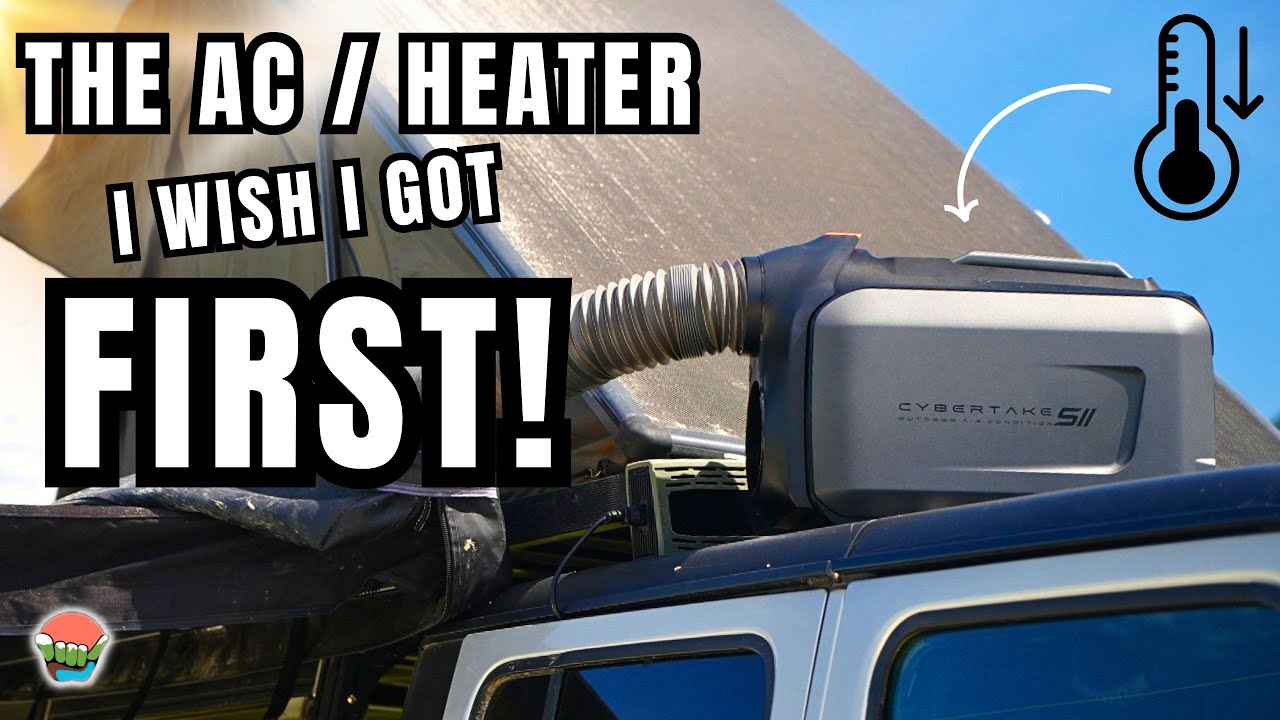 THE TRULY PORTABLE AIR CONDITIONER / HEATER - Cybertake S2 Pro