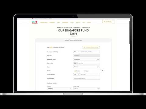 OurSG Grants Portal Demo