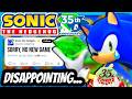 Sonic S 35th Anniversary Has Been Disappointing 