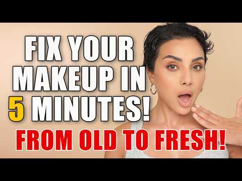 How To Transform, Fix & Freshen Your Makeup In 5 Minutes | Nina Ubhi