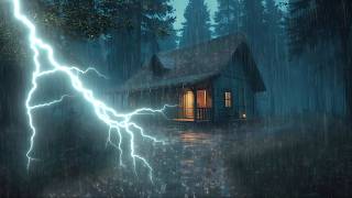 Heavy Rain and Thunder Sounds for Sleeping – Relaxing Rainstorm ASMR for Insomnia & Deep Sleep