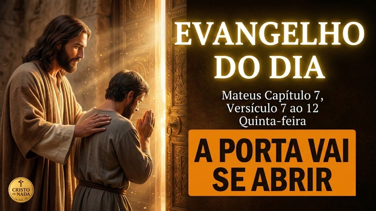 Evangelho do dia: Por que Deus parece não ouvir sua oração? A resposta está aqui.