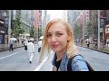Spending last day together in Tokyo, Japan | Eating amazing food and seeing Ginza