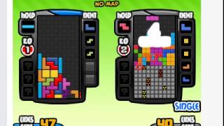 Tetris Battle - mVke (156 Lines Sent)