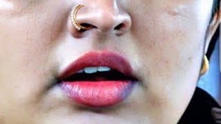 Actress Meera Muralidharan Unseen Lips And Face Closeup