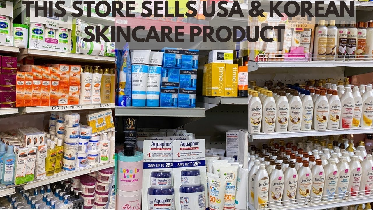 SKINCARE MARKET VLOG 2 WHERE TO BUY ORIGINAL USA & KOREA SKINCARE BRAND CERAVE COSRX AVEENO