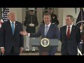President Trump announces 'Freedom Haulers' initiative for military veterans