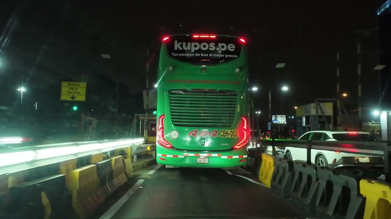 Manejo nocturno por Lima 🌙 De Av. San Luis a Zárate SJL