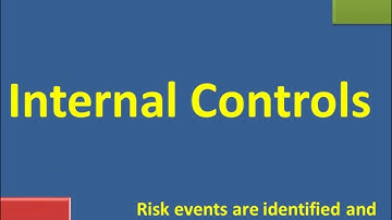 Internal Controls