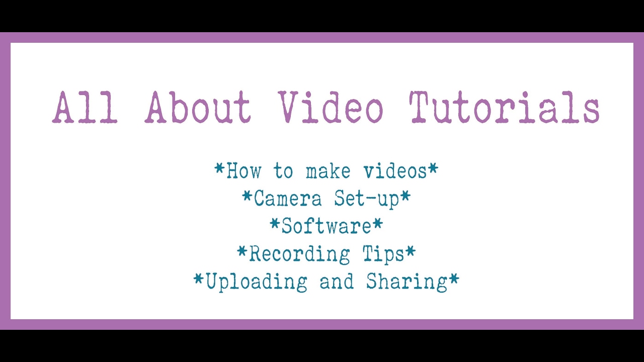 How to Make Video Tutorials for Artists & Crafters- Tips & Hacks card making happy birthday