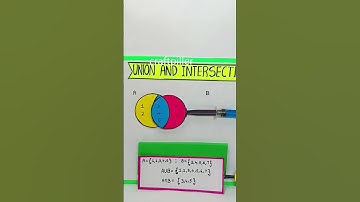 union and intersection working model - maths project - diy - craftpiller - shorts