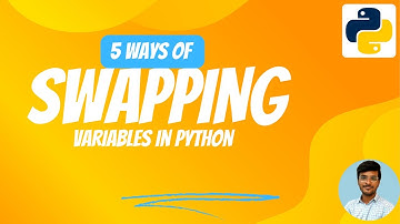 5 Ways of swapping variables in Python | Python Variables #python #coding #programming #tutorial