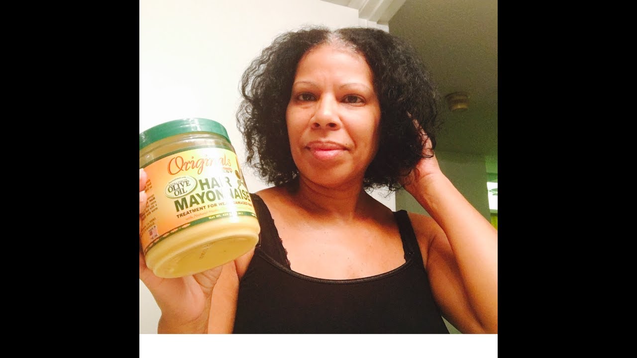 Protein treatment natural hair/ hair mayonnaise YouTube