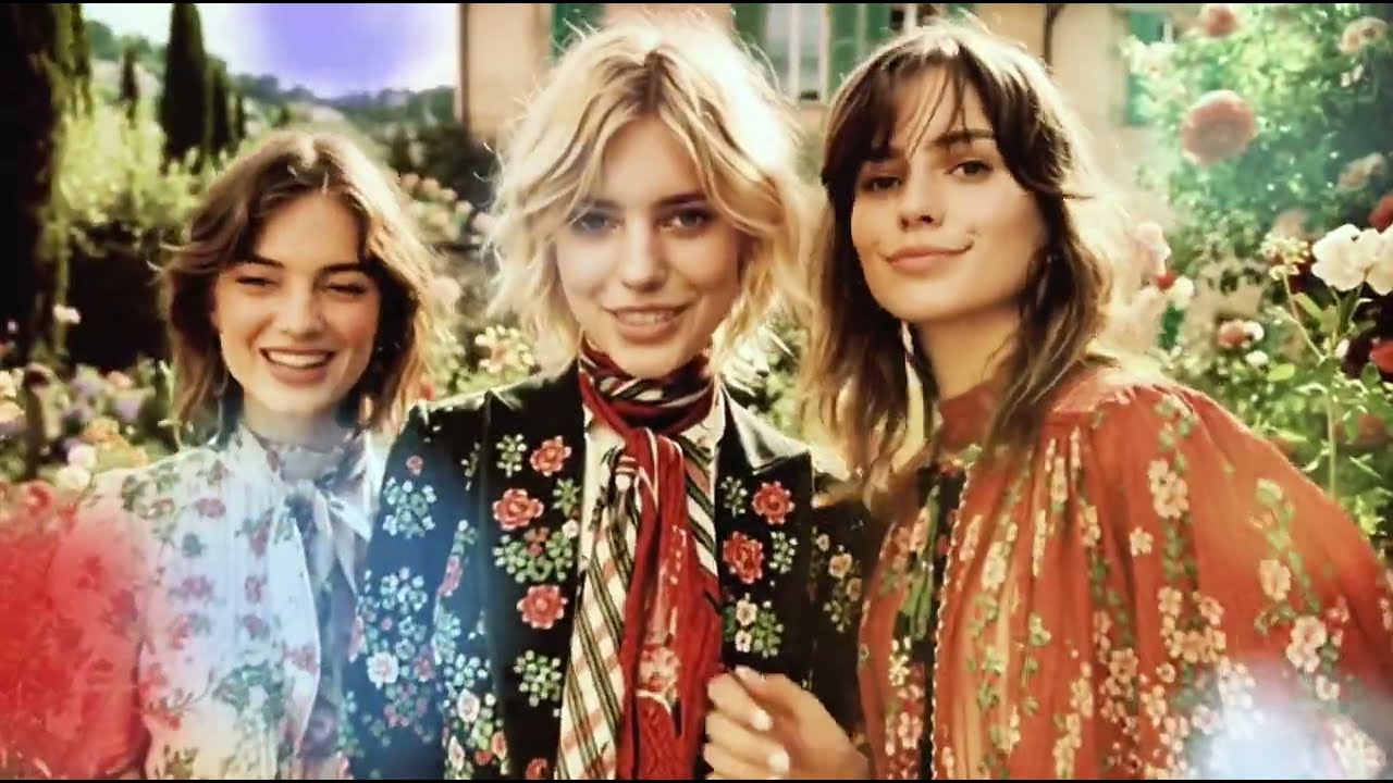 The extravagant who wear Gucci