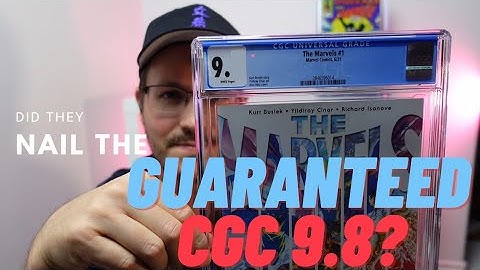 Guaranteed CGC 9.8 service??? Unboxing