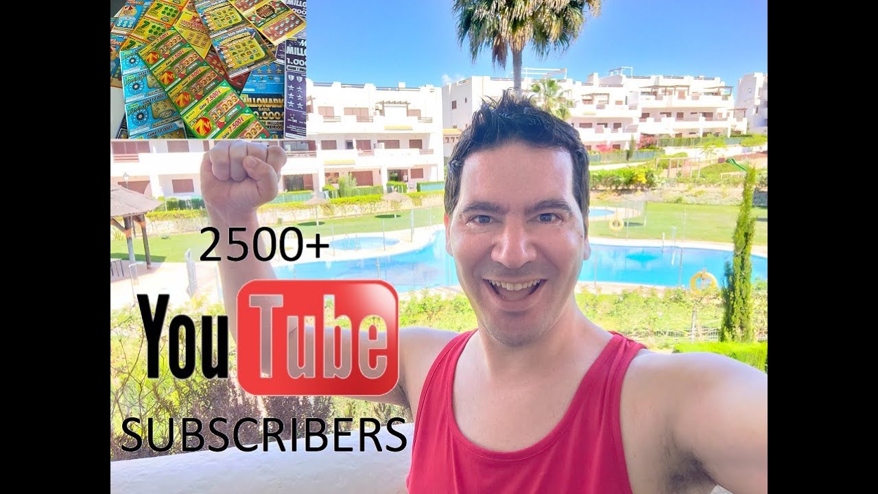 ESPECIAL 2.500 SUSCRIPTORES EN YOUTUBE Invierto 130€ en rasca y gana de la once