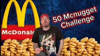 50 Mcnugget Challenge #viralvideo #mcdonalds #eatingchallenge #funny 