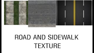 ROAD TEXTURE  AND SIDEWALK FOR GTA SA
