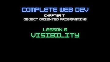Web Dev 7 - 6 Visibility