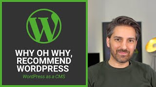 Why oh why I recommend WordPress | #Shorts