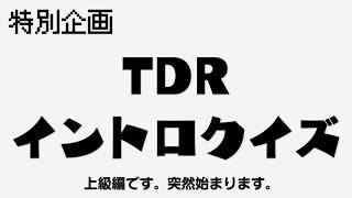 特別企画 Tdrイントロクイズ 上級編 お暇な方向け 回答はコメント欄へ Youtube 特別企画 Tdrイントロクイズ 上級編 お暇な方向け 回答はコメント欄へ Youtube