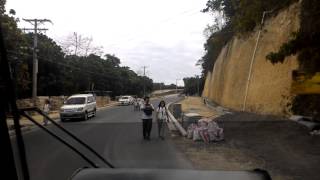 Bus ride around University of San Carlos TC