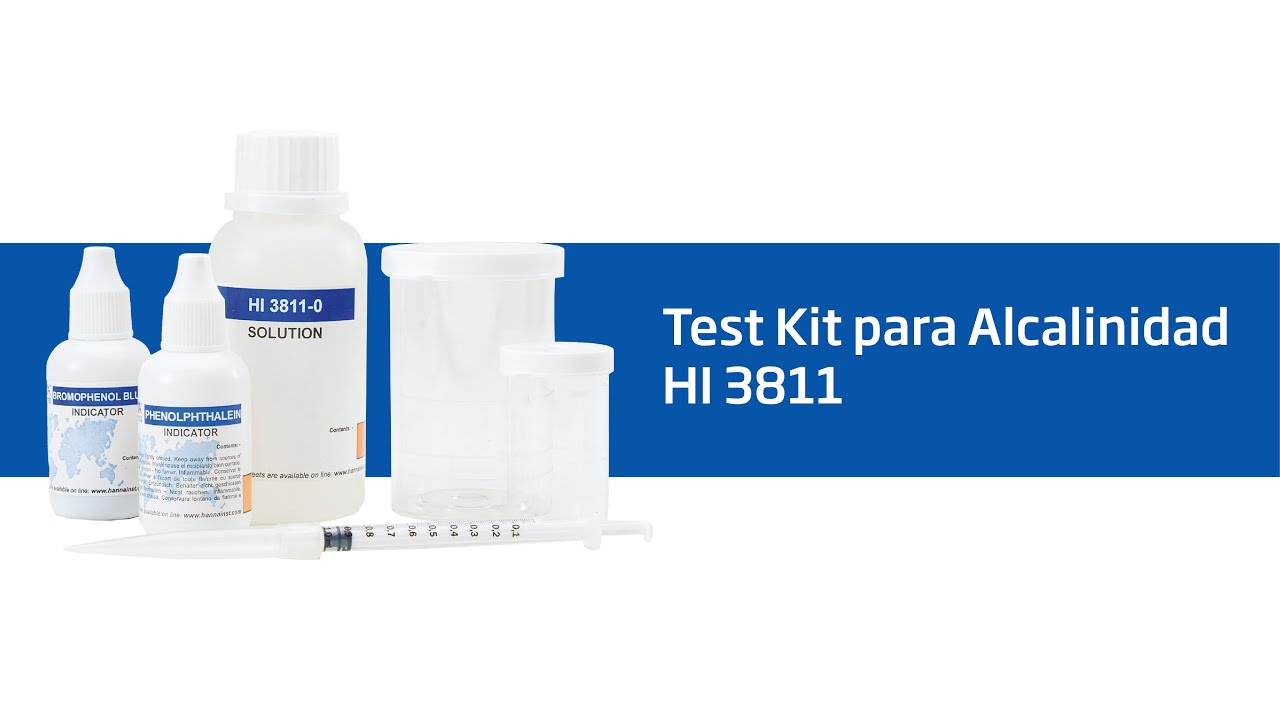 Video Tutorial - Test Kit de Alcalinidad HI3811 - YouTube