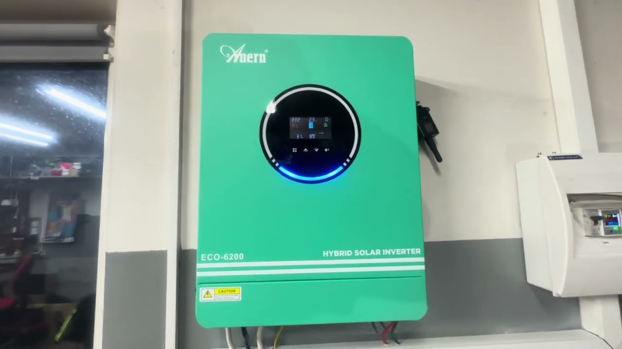 Off-Grid Anern 6.2KW ECO-6200 montaż test