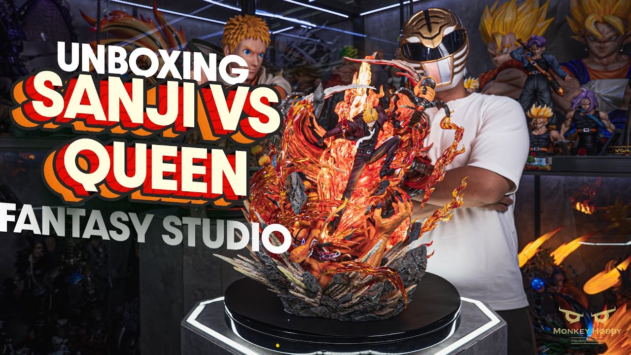 Unboxing Sanji vs Queen One Piece Fantasy studio - YouTube
