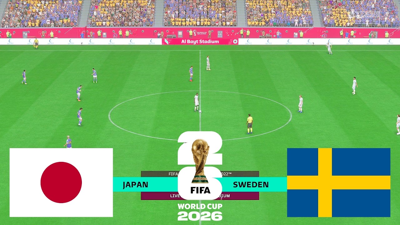 m*7様 FIFA World Cup 2026 JPN vs SWE XL Japan vs Sweden - FIFA World Cup Full Match Highlights - YouTube