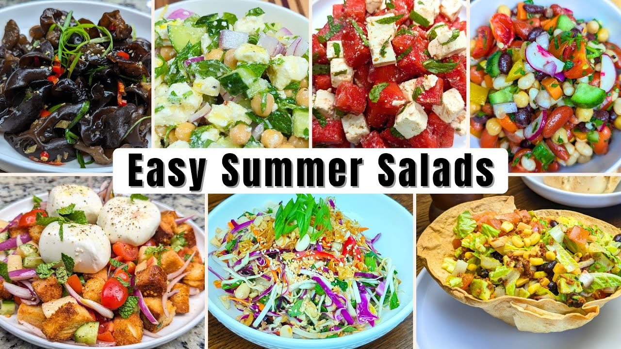 7 Refreshing Summer Salad Recipes to Beat the Heat!