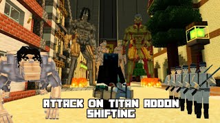 Attack On Titan Shifting Add-on || Showcase || MCPE || 1.18 screenshot 3