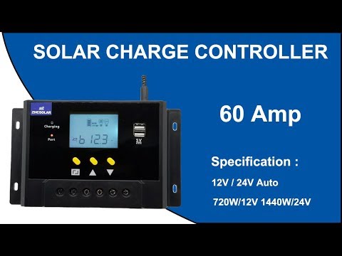 Solar Charge Controller 60 amp LMS6024